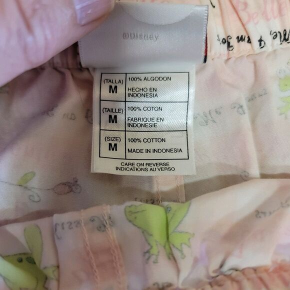 Disney Store Princesses 2 Piece Short Sleeve Short Pajama Set Womens Size M - Picture 10 of 14